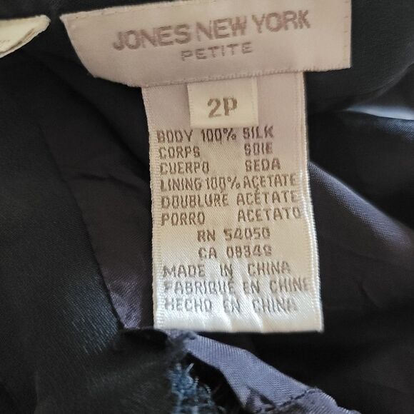 Jones NY maxi 100% silk petite skirt - Picture 2 of 9